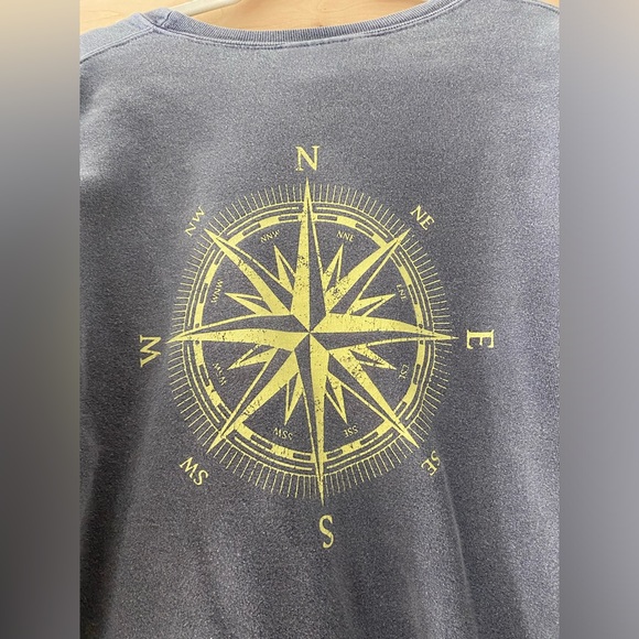 Breezin’ Up Vintage Longboat Key Crewneck Sweatshirt - size small - Picture 4 of 6